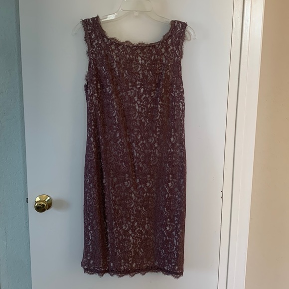 Adrianna Papell lace mini cocktail dress - Picture 1 of 6